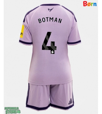 Newcastle United Sven Botman #4 Replika Babytøj Tredje sæt Børn 2026-27 Kortærmet (+ Korte bukser)